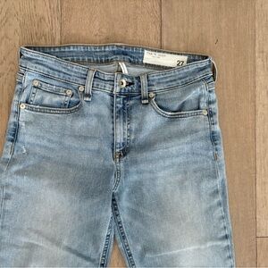 Rag & Bone Light Blue Ankle Jeans